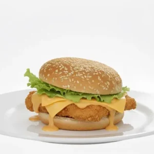 Spicy Chicken Cheese Burger