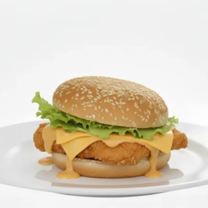 Classic Chicken Cheese Burger